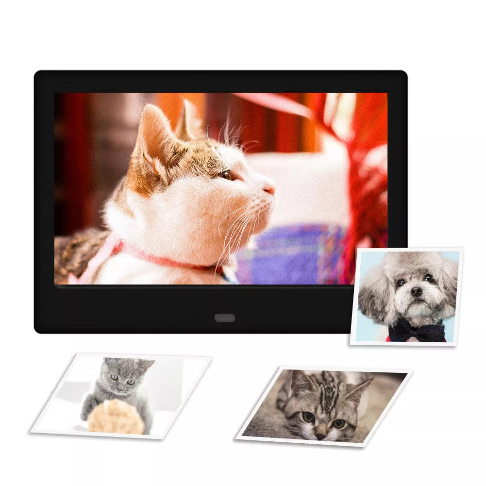 Memory Print™ Digital Photo Frame Video,Clock and Calendar Display