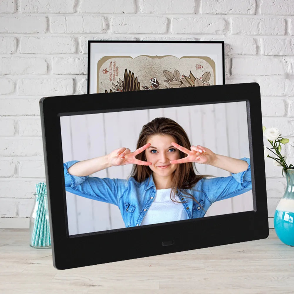 Memory Print™ Digital Photo Frame Video,Clock and Calendar Display