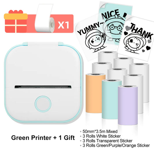 Memory Print™ T02 Wireless Pocket Thermal Printer